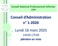 Le CNPI face à une année charnière pour la profession infirmière